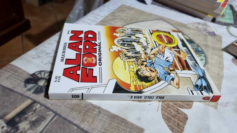 ALAN FORD ORIGINALE N.603  STATO EDICOLISSIMA