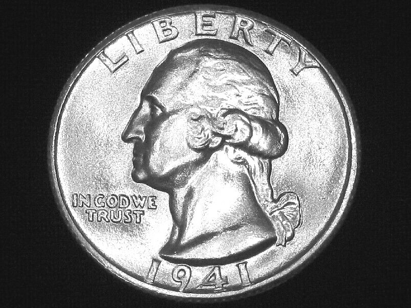 1941-S Washington Quarter --- Gem Uncirculated