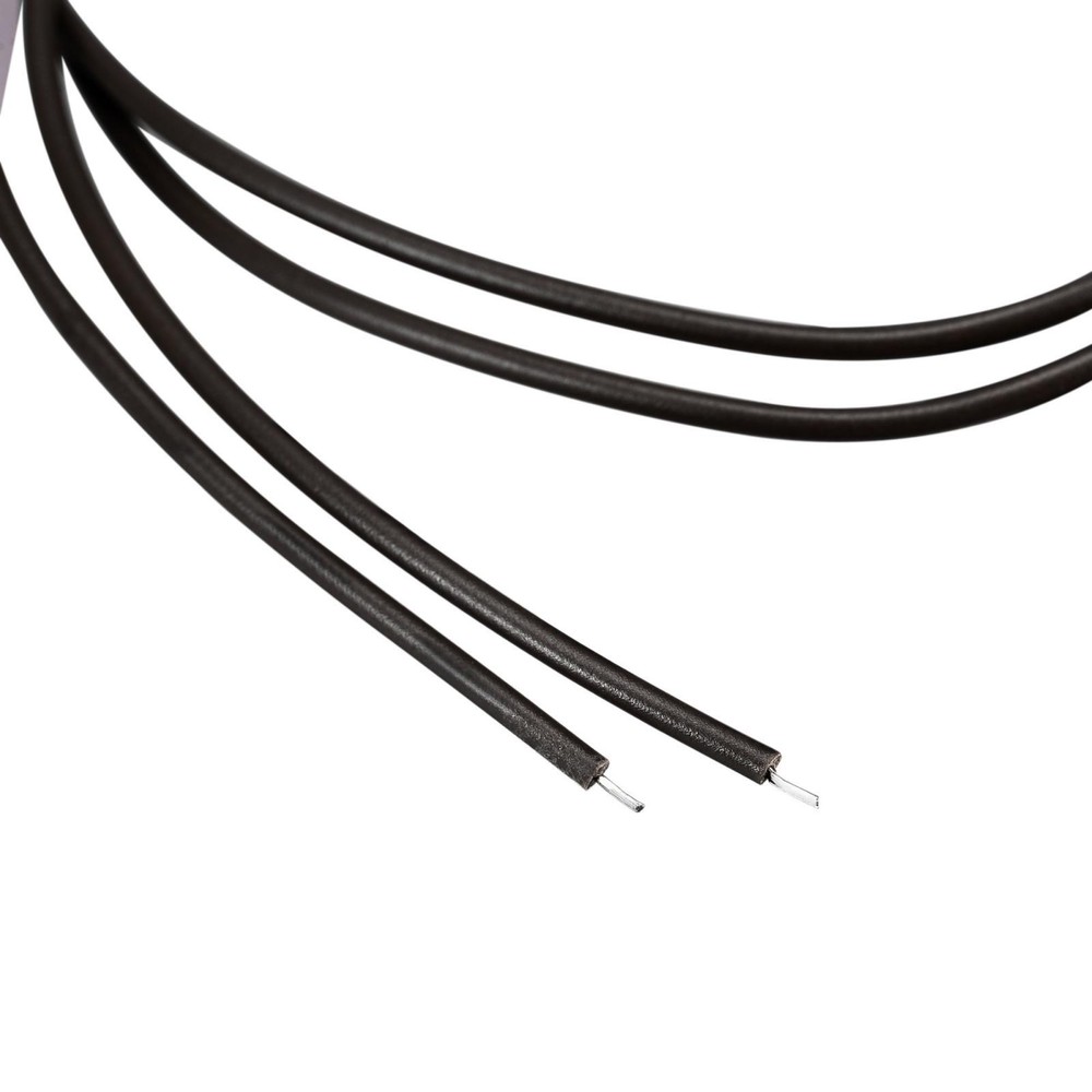 Wired Door Contact Sensor NC Surface Mount Magnetic Reed Switch Black 3 Pcs