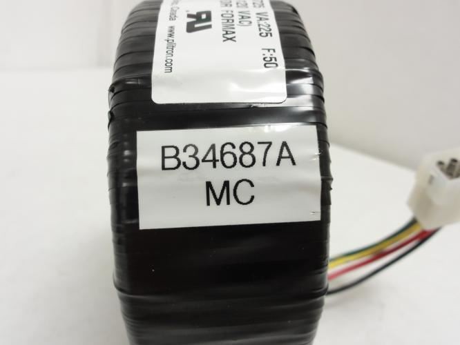 203975 New-No Box; Plitron 6X3156-02 Transformer 115/120VAC Formax # B34687AMC