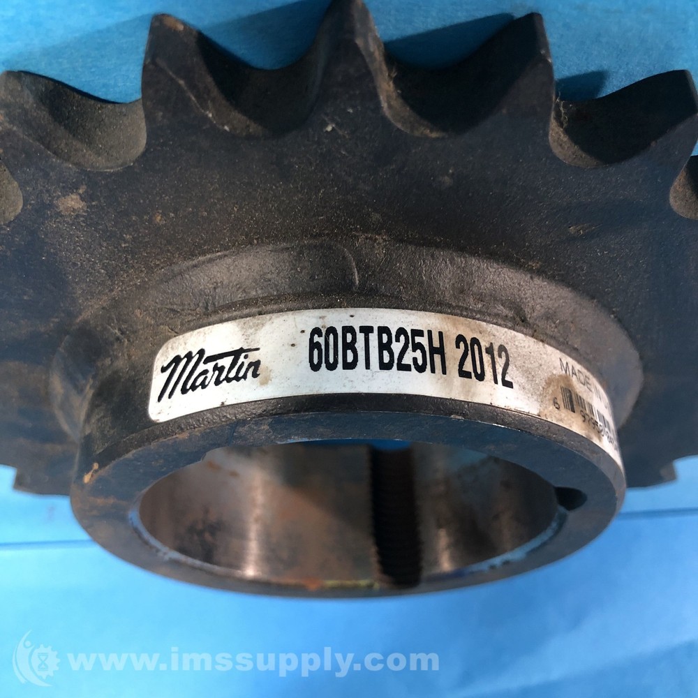Martin 60BTB25H Bushing Bore Roller Chain Sprocket USIP