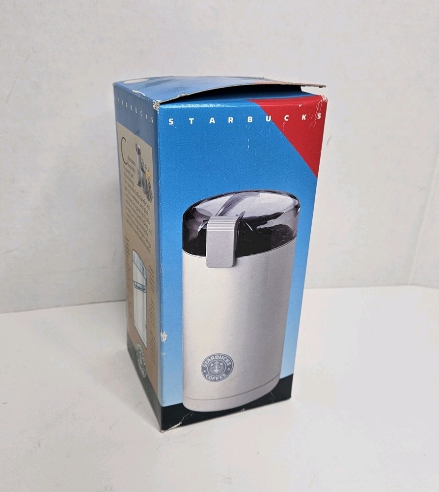 Starbucks Coffee Bean Grinder White W/ Logo