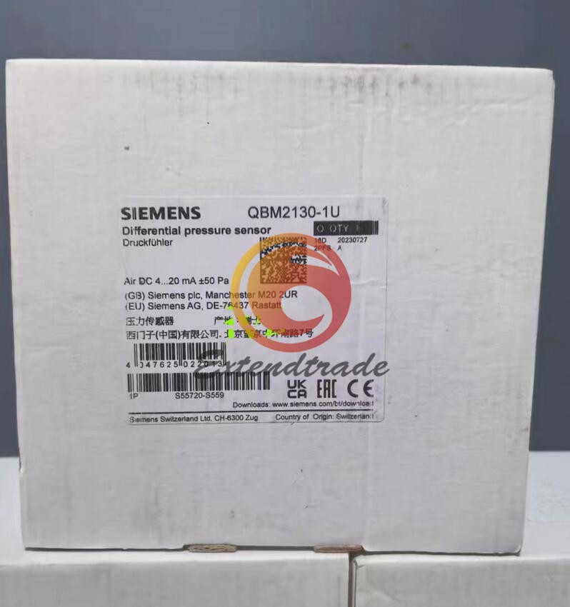 1PC NEW Siemens QBM2130-1U difference pressure sensor