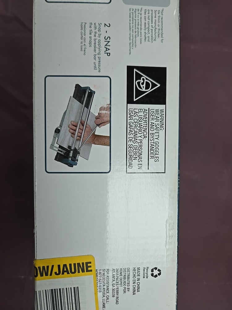 Anvil 14 In Tile Cutter 3/5 Cutting Wheel
