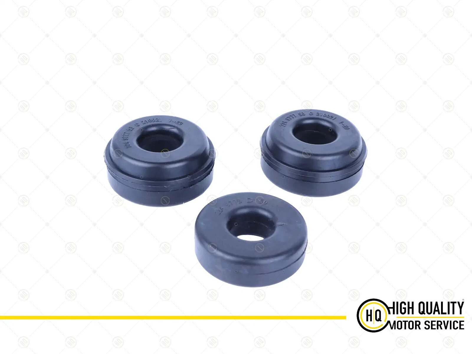 Engine Mounting Rubbers Set For Deutz 02249777 *2, 02249778 *1, 1011, 2011.