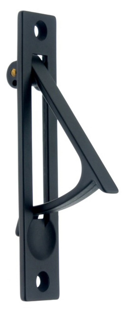 idh 14020-019 Professional Grade Solid Brass Edge Pull 4" Matte Black