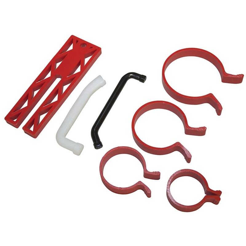 Ring Compressor Kit - 3 Sizes, 40mm to 60mm Piston Rings, Locking Clamp