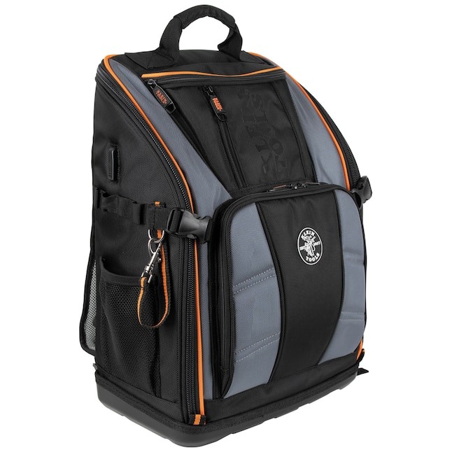 Klein Tools Tradesman Pro Tool Station Tool Bag Backpack, 27 Pockets