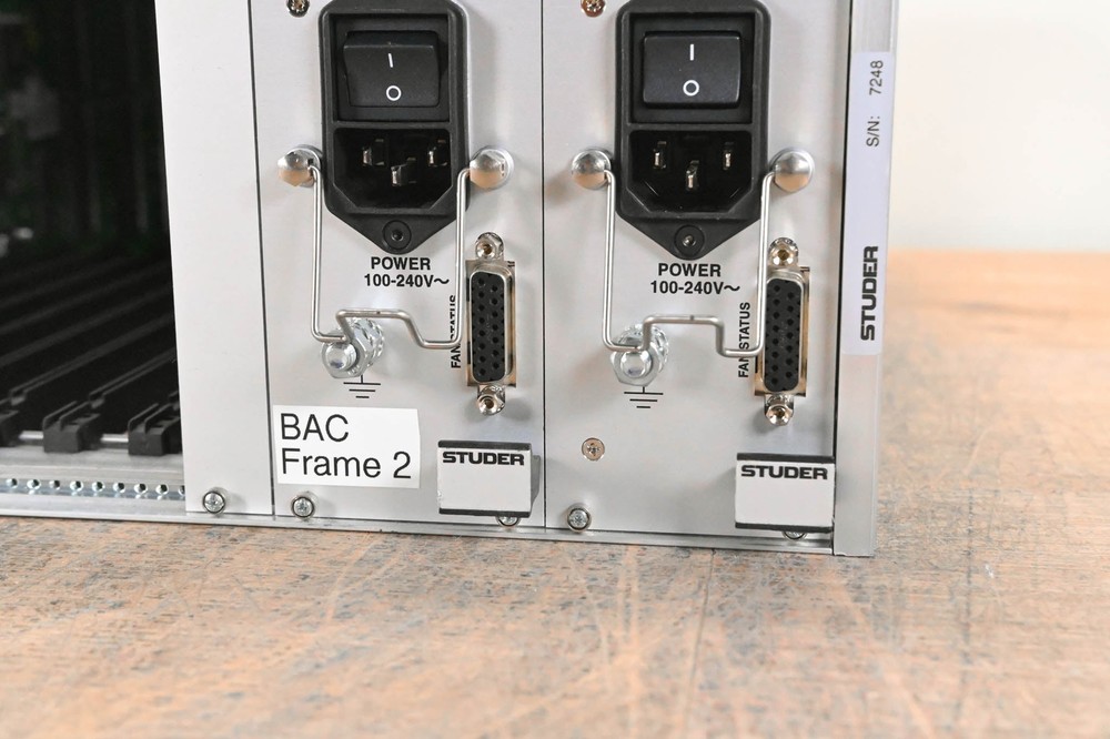 Studer D21m Modular I/O System with Madi HD Link Card CG01BZU