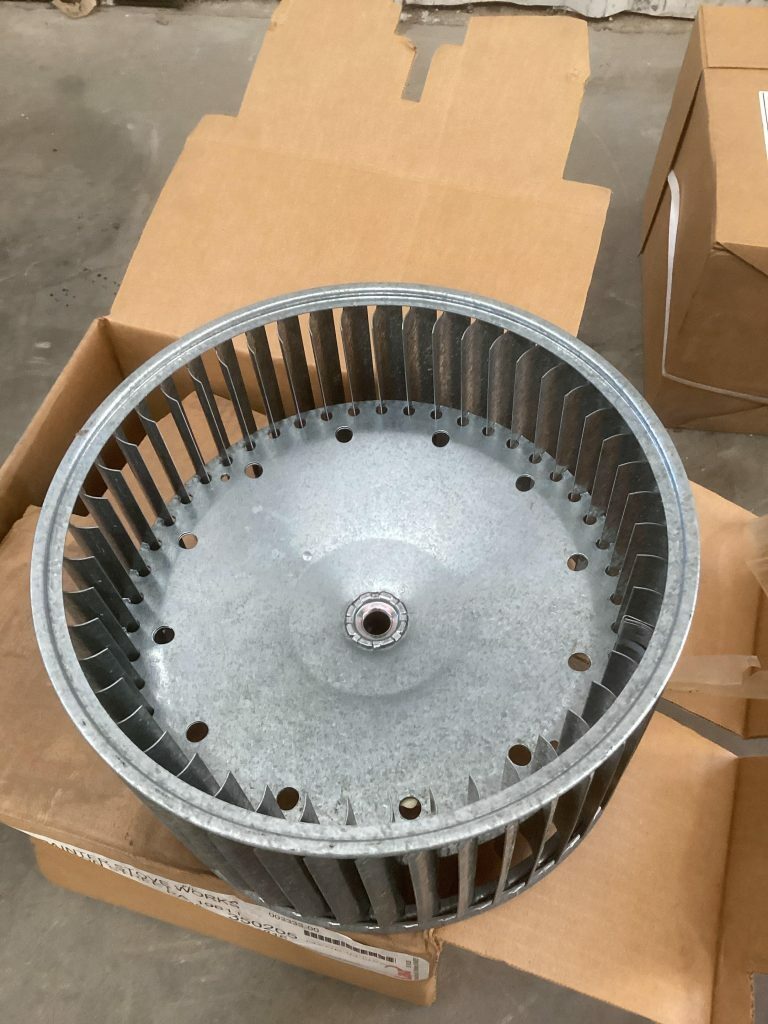 Lau Blower/Fan Wheel 01332603P DD10-6A; 1/2" Bore; 10 5/8"X 6"X 1/2" -NIB