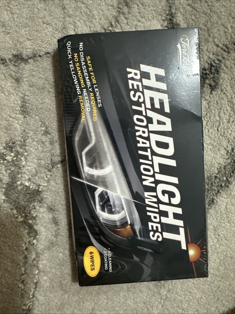 Headligh Restoration Wipes 6 Count