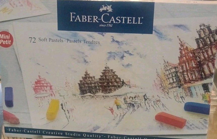 Faber Castell 72 Soft Pastels Mini Perit