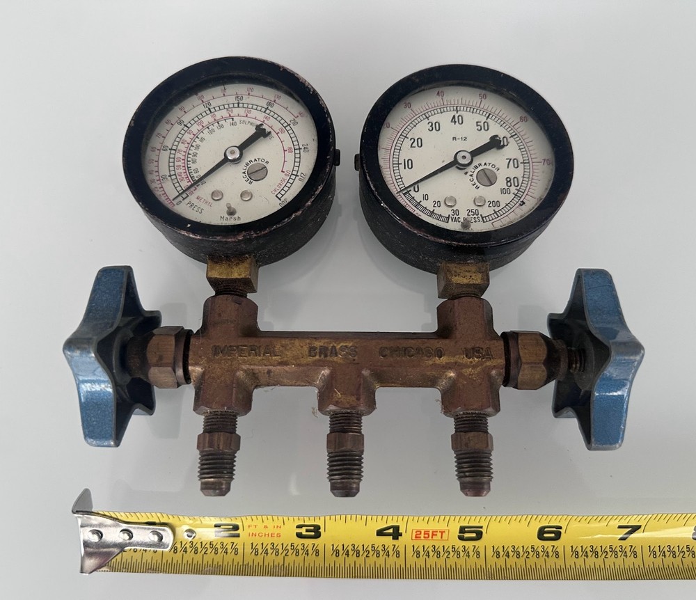 MANIFOLD TWO MARSH GAUGES