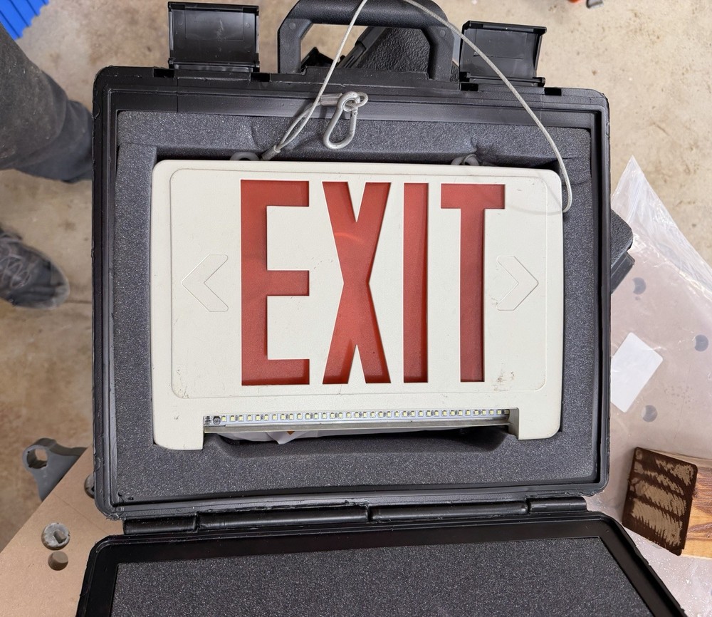 Porta Exit Portable Exit/Emergency Light Combo