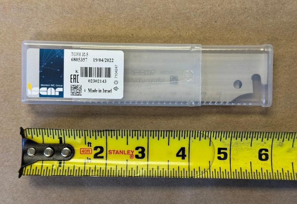 ISCAR TGFH 32-5 INDEXABLE CUT-OFF PARTING GROOVING BLADE INSERT HOLDER