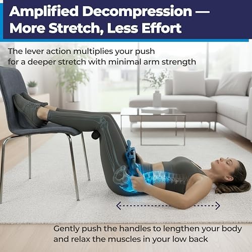 P2 Back Stretcher, Black/Blue