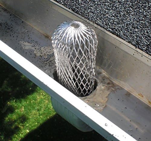Gutter Guard 3 Inch Expand Aluminum Filter Strainer. Stops 3