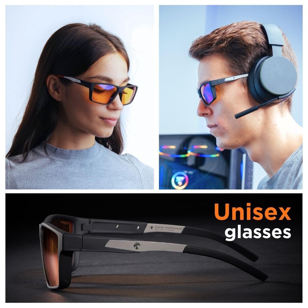 Horus X Gaming Glasses • Professional Blue Light Blocking for Screen Use