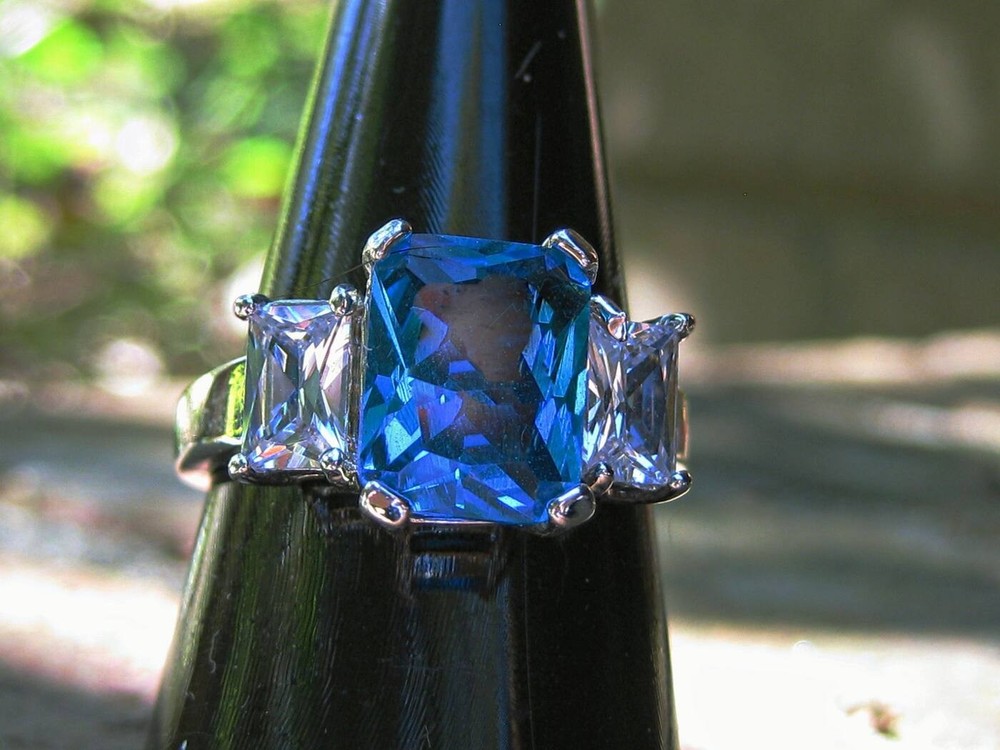 Metaphysical Ring Blue Angelic light Rays Archangel Michael