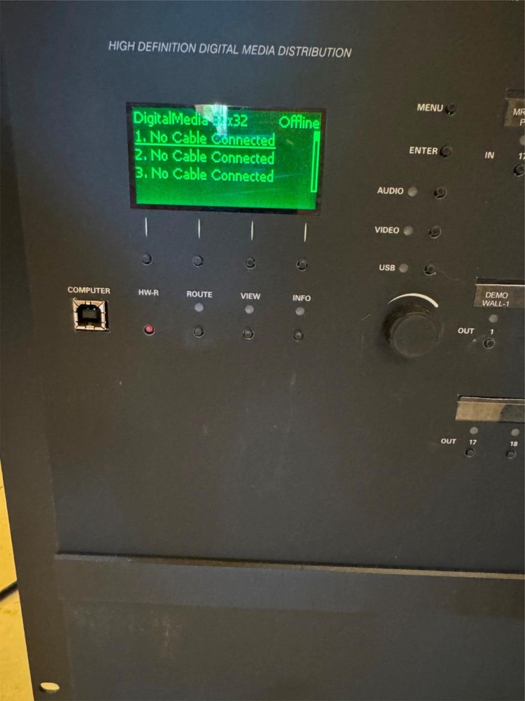 CrestronH DM-MD32X32 Digital Media Switcher Chassis