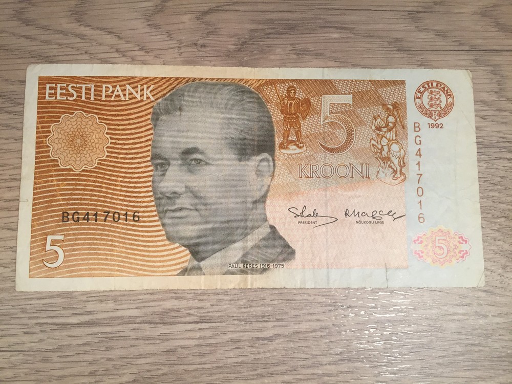 Estonia 5 Krooni 1975