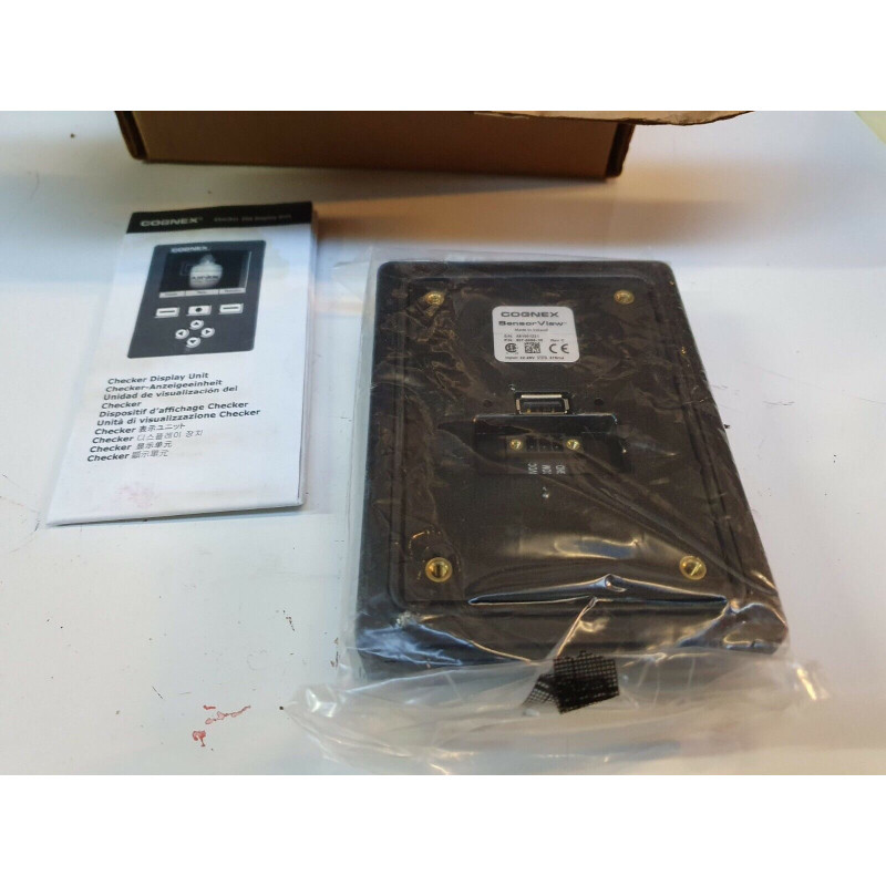 Cognex Display Device Checker - Sensor View 807-9006-1R Rev C