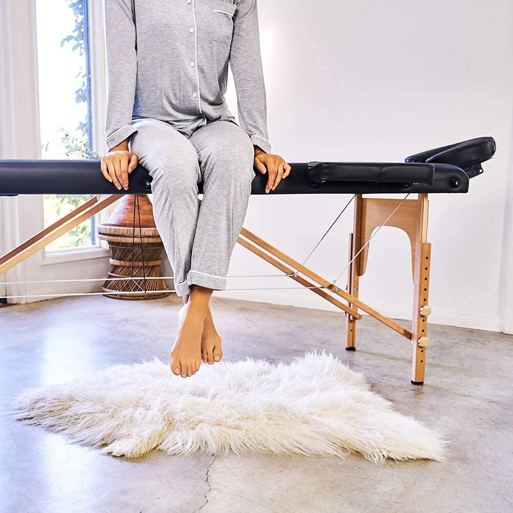 New Massage Table Massage Bed Spa Bed 73" Long Portable 2 folding W/ Carry Case