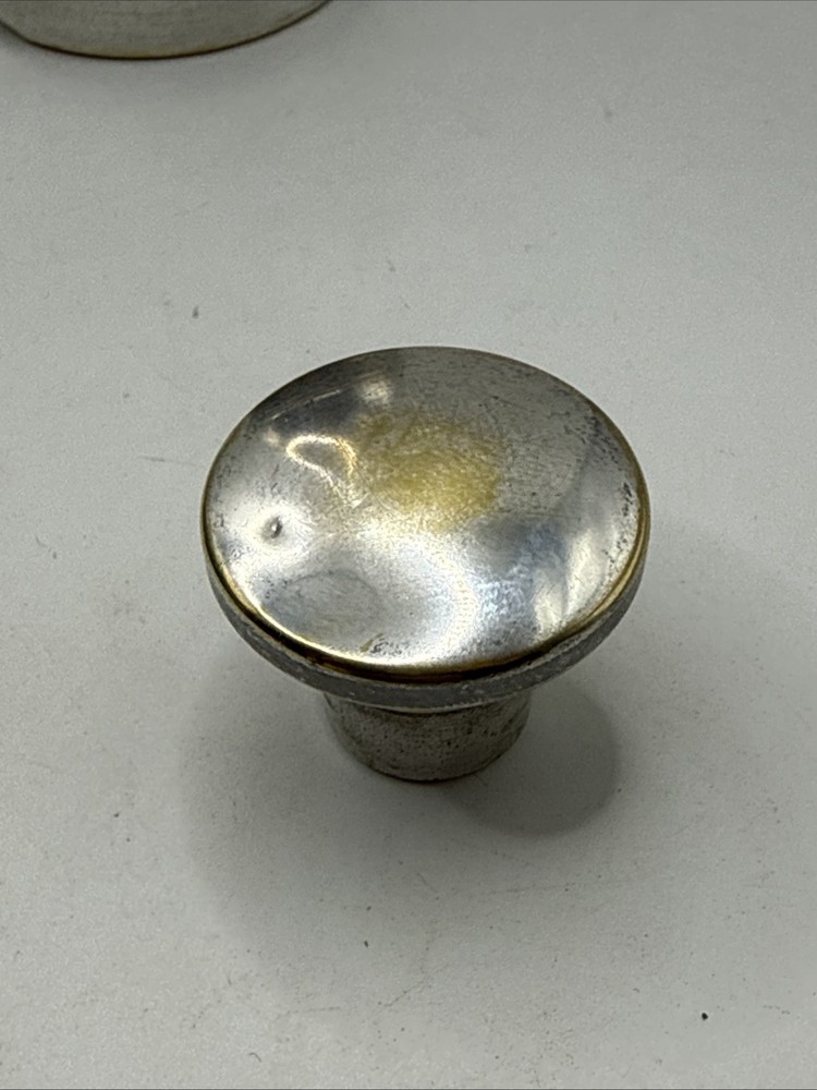 Vintage Lenk Austria Silver Plate Carafe Brass Champagne Bottle 7.75” Signed