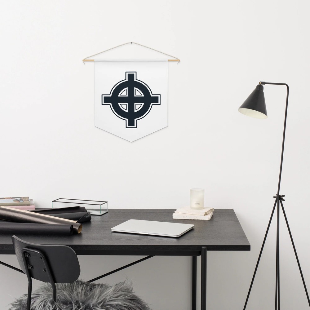 Celtic Cross Pennant banner