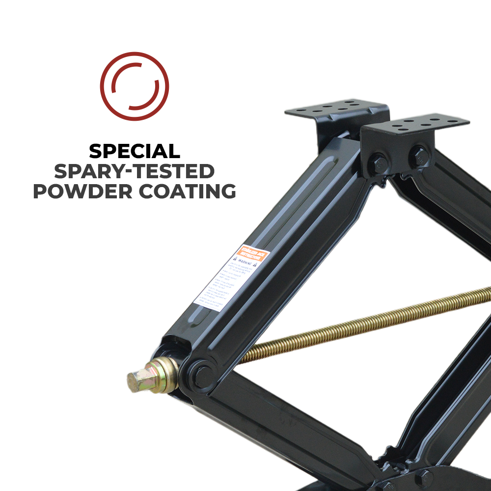 Set 4 HD 5000lb RV Stabilizer Leveling Scissor Jacks w/ Socket 24"