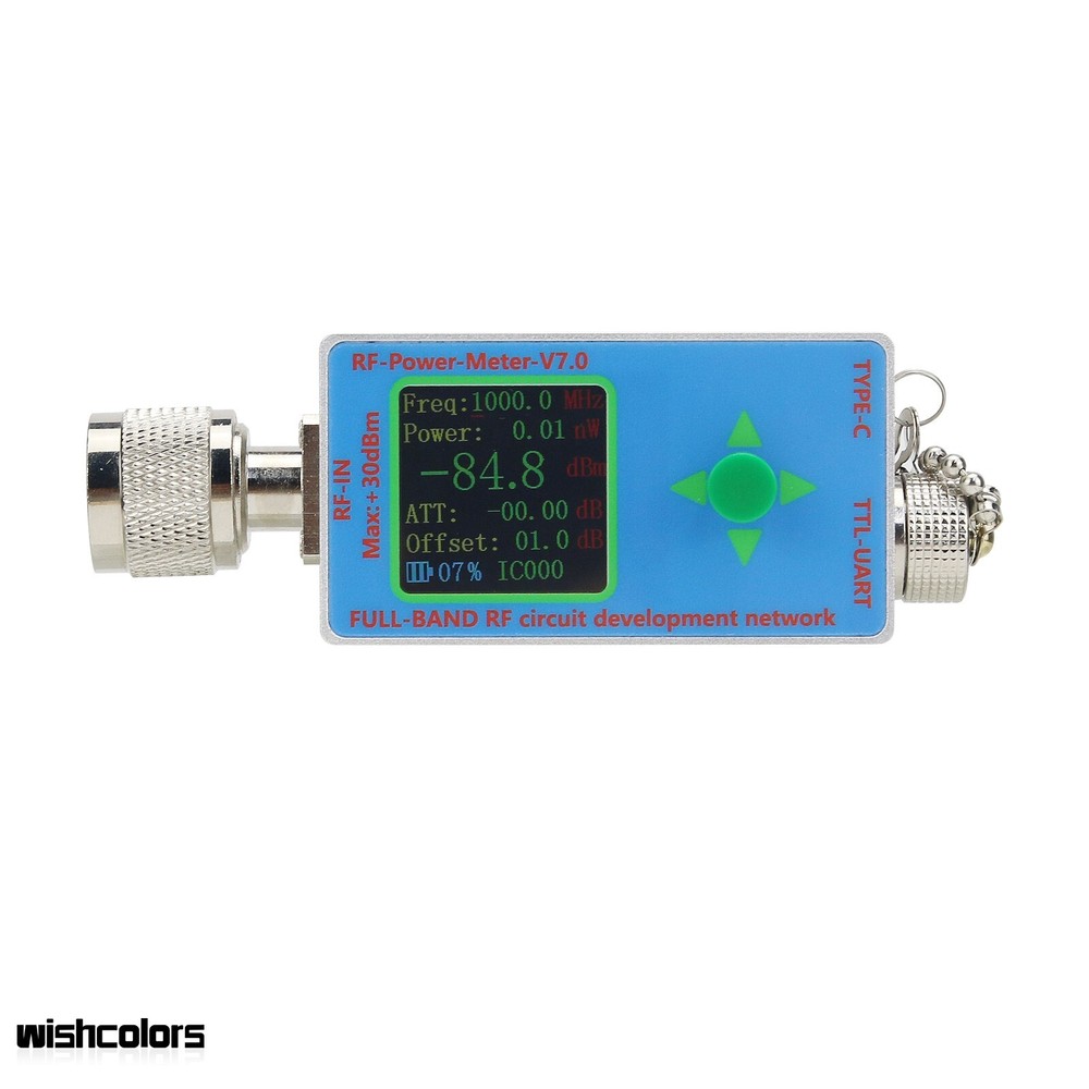 N-Type RF Power Meter 10GHz Full-band RF Circuit Development Network Serial COMM