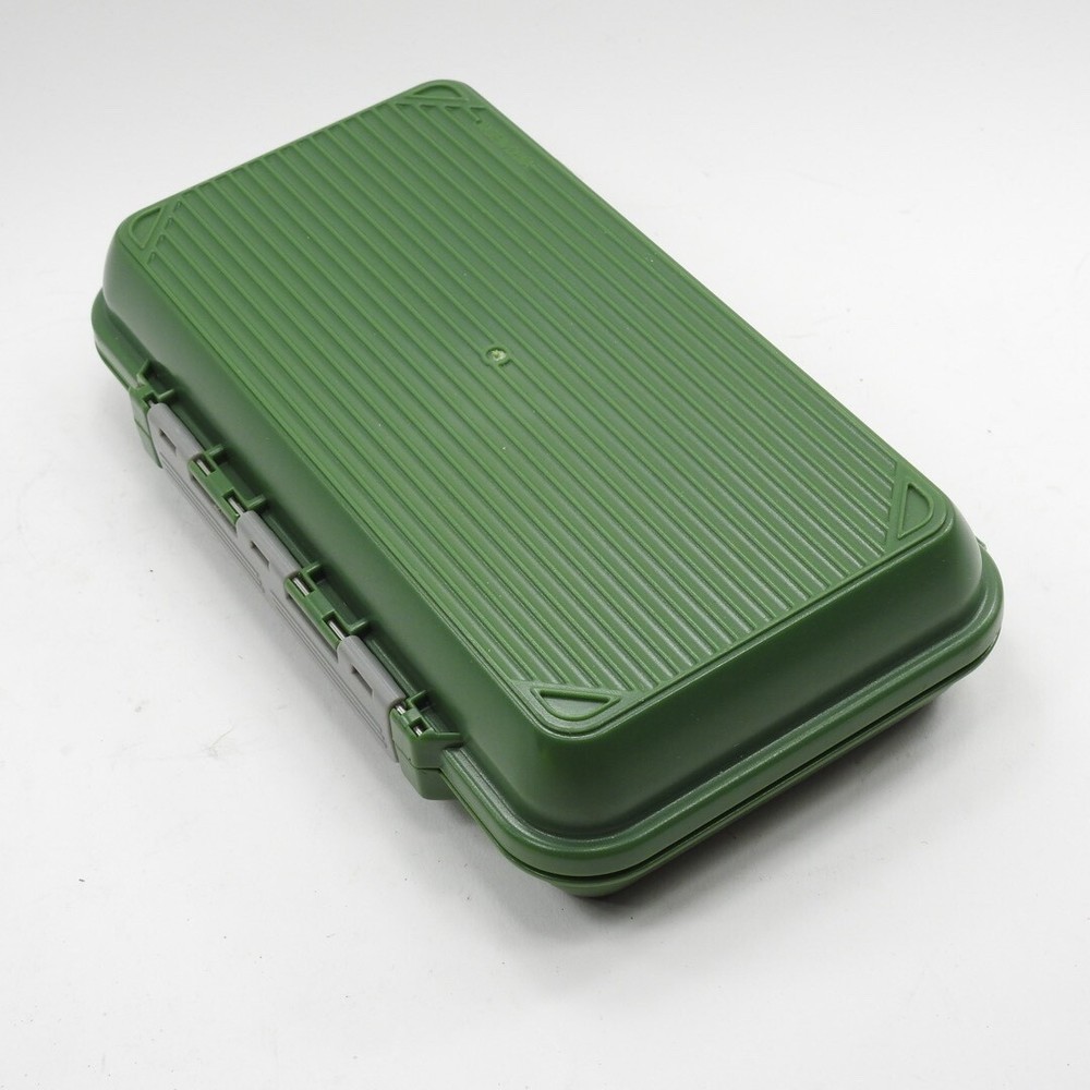 Orvis Fly Box. Green. W/ Flies.