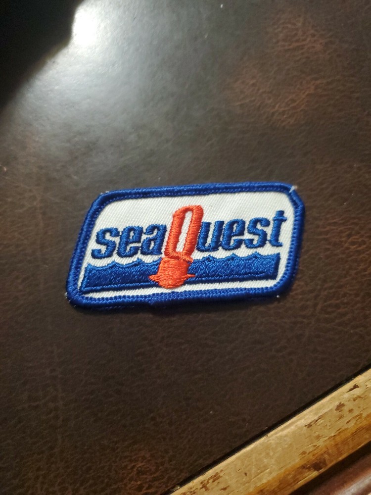 Vntg Employee Sea Quest Patch