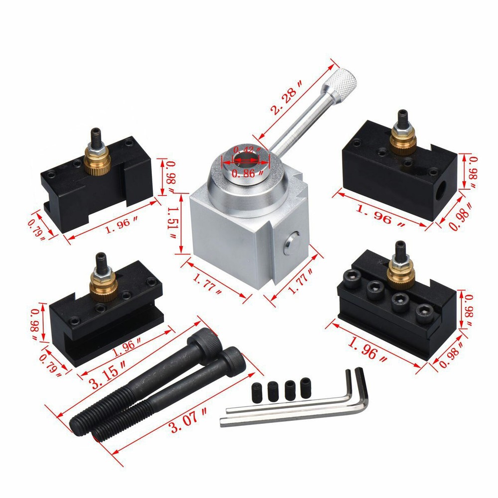 Tooling Package Lathe Quick Change Tool Post 120034 Holders Multifid Tool Holder