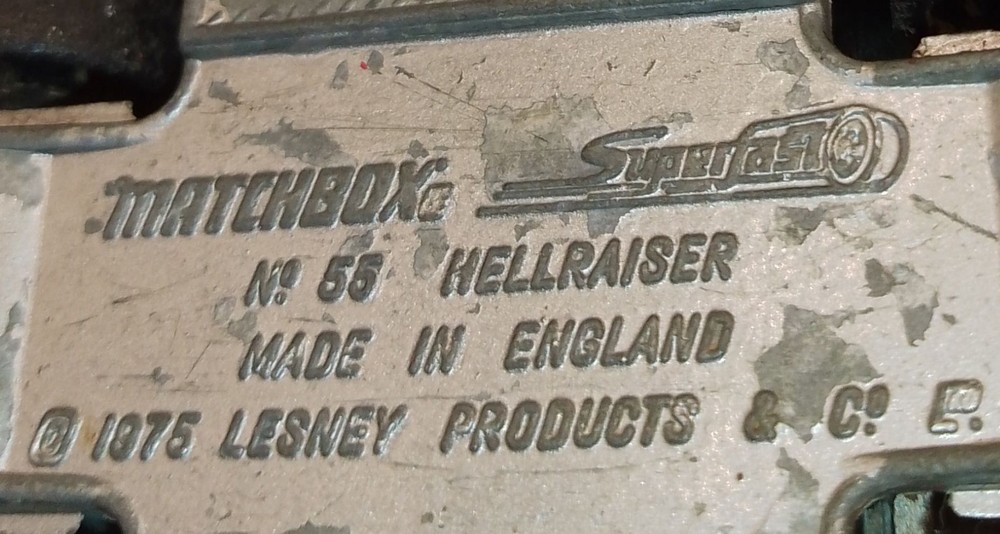 Matchbox SuperFast No.55 Hellraiser
