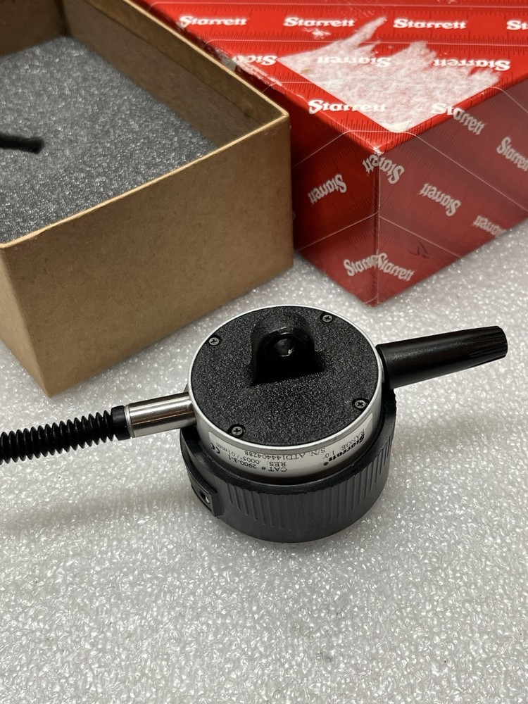 STARRETT 2900 LCD Electronic Drop Indicator: 1" Max, 0.001000" Accuracy