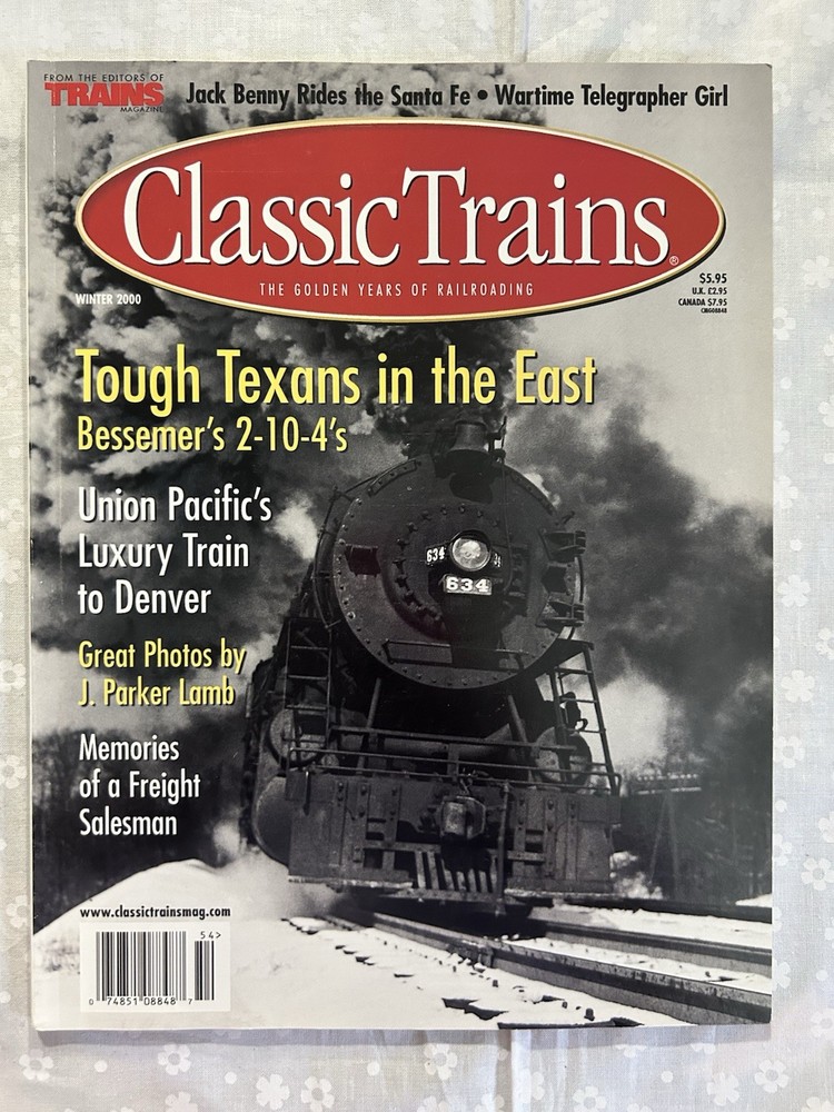Classic Trains Magazine Winter 2000