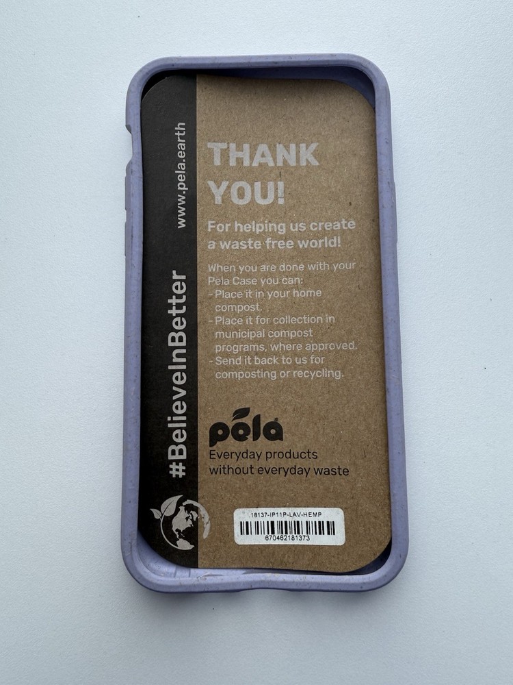 Pela Eco-Friendly, Compostable for Apple iPhone 11 Pro Case