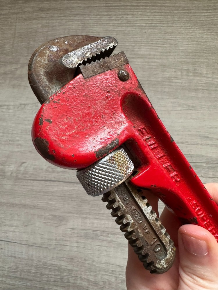 Vintage FULLER SUPER QUALITY 10" Adjustable Pipe Wrench