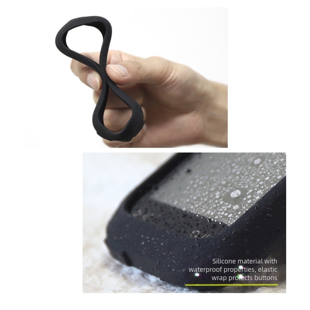 Soft Silicone Case for Gen3 Cycling Computer with HD Screen Protection