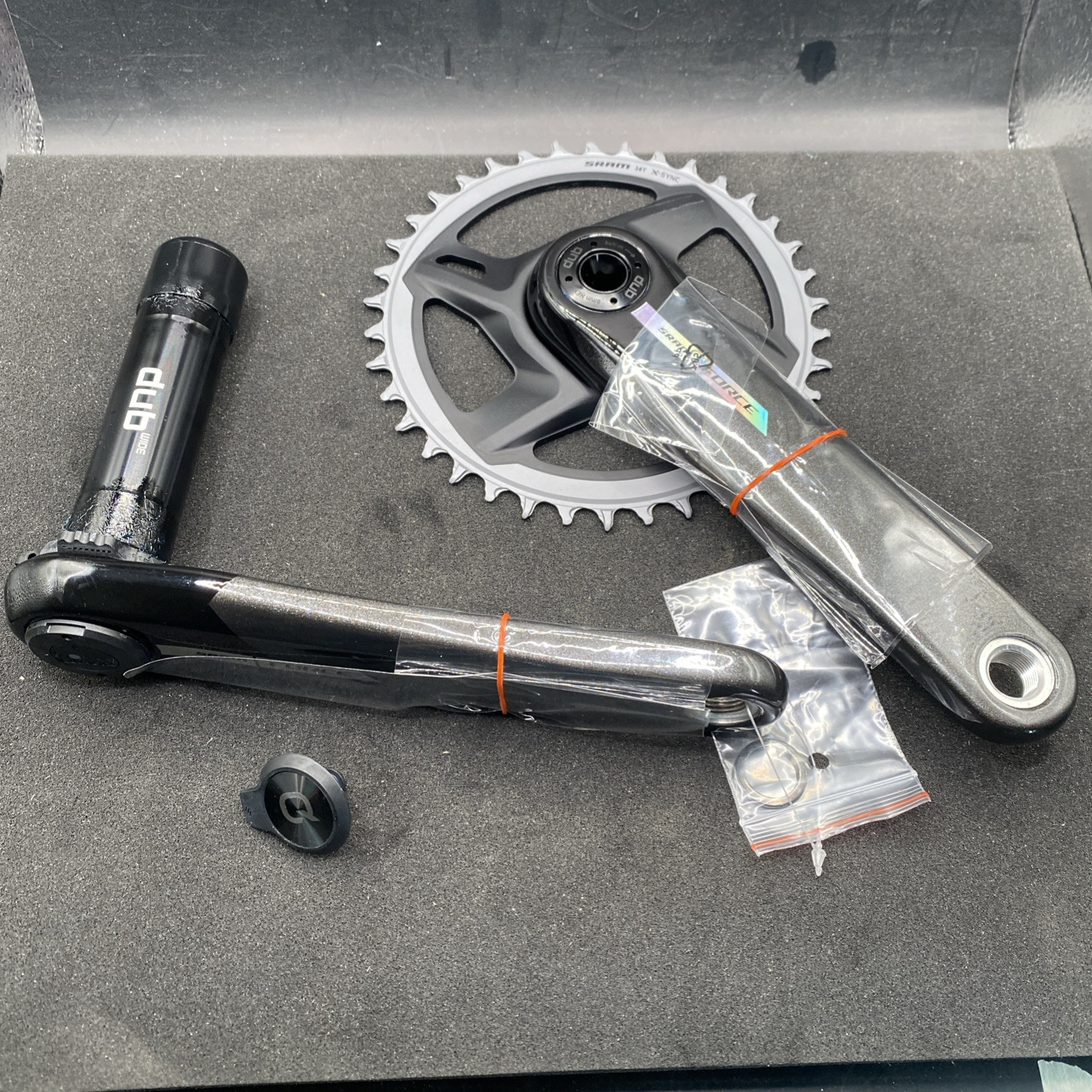 Sram Force Dub D2 12 Speed Power Meter Crank Set Dub Wide 172.5 38t (NW)