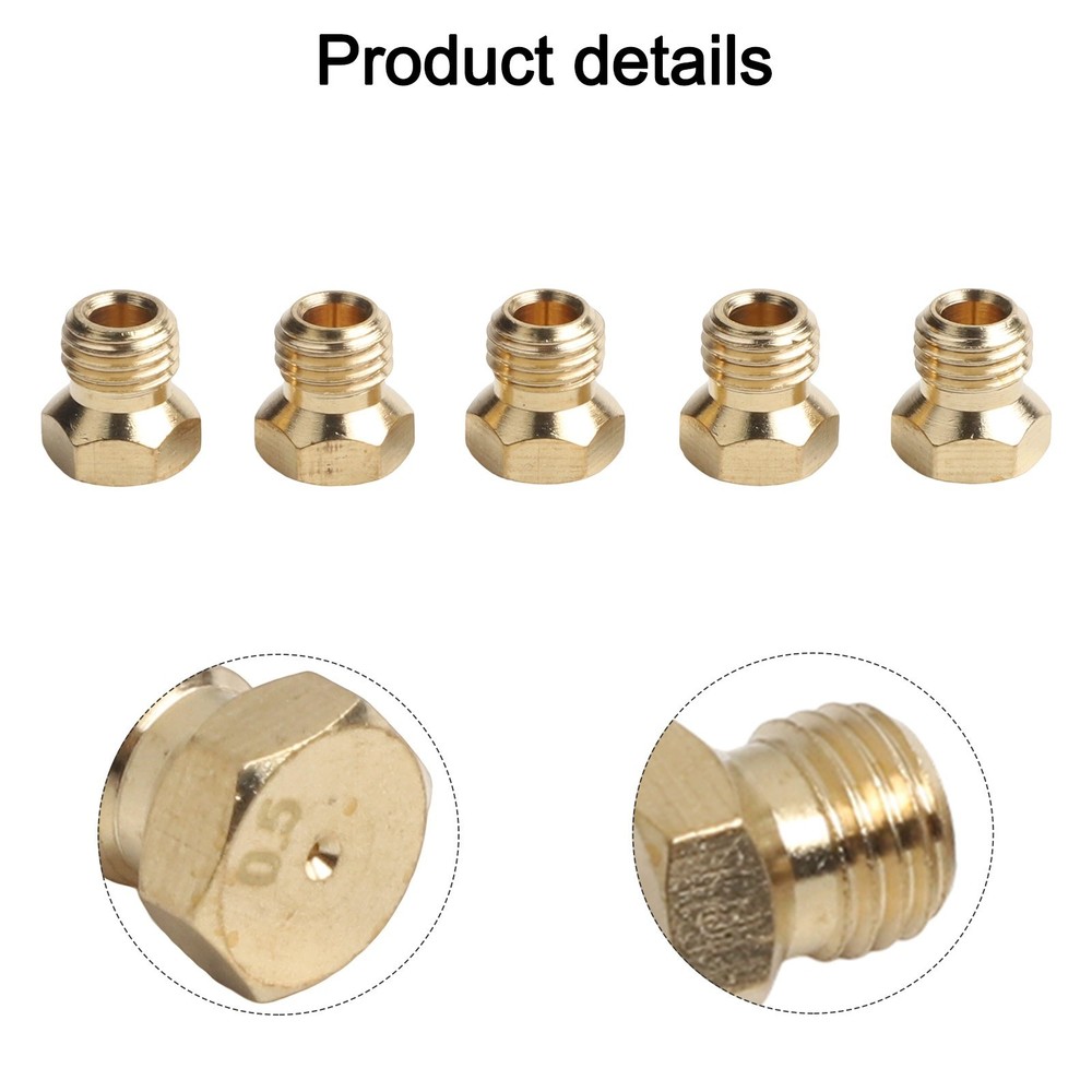 Propane Grill Conversion Kit with 20pcs Copper Nozzles for Easy Switching