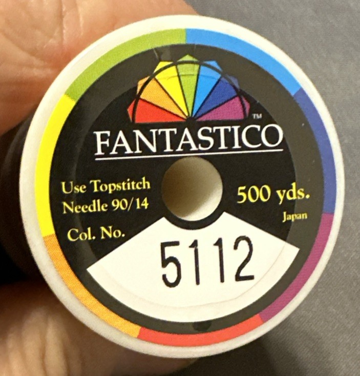 Superior Threads, Fantastico #5112 - 500 Yds #40 HTT Polyester Thread Spool