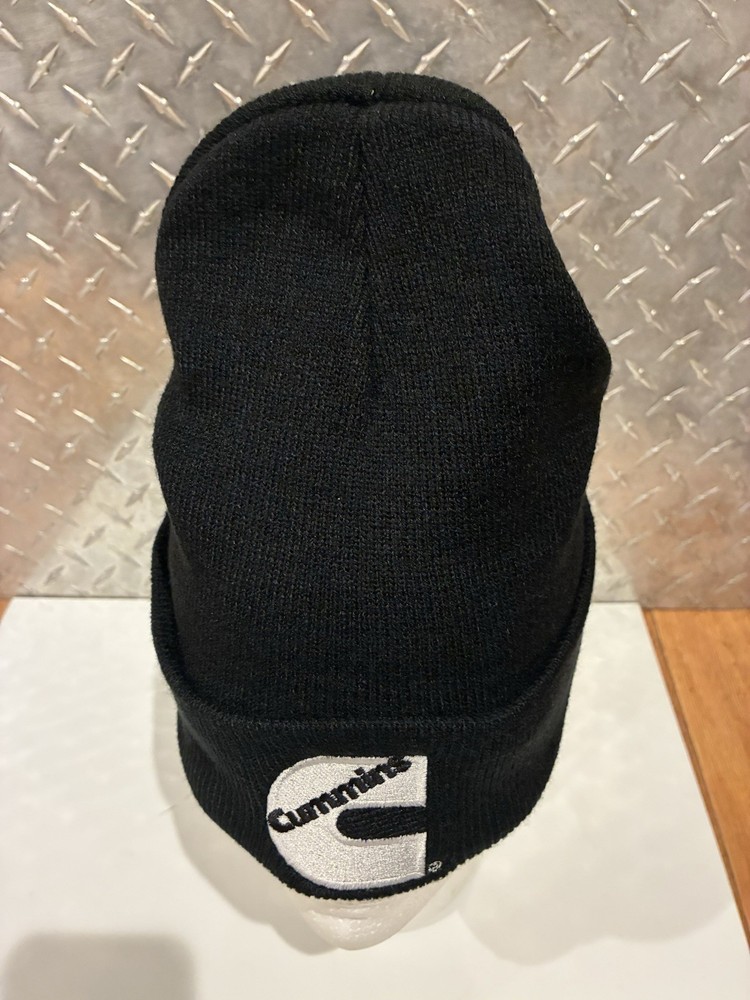CUMMINS  BEANIE CAP/HAT BLACK