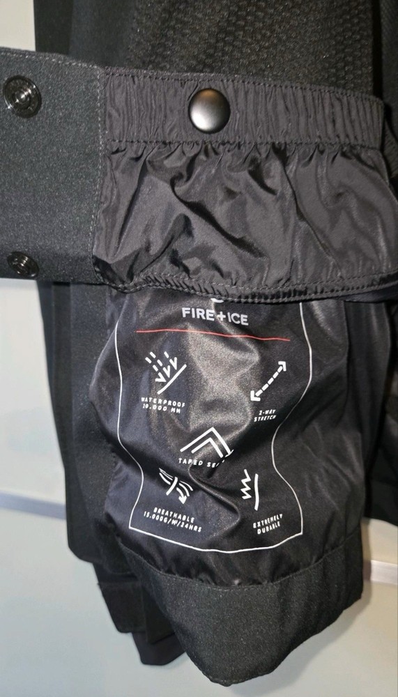 BOGNER Fire & Ice - Black SoftShell Ski Jacket