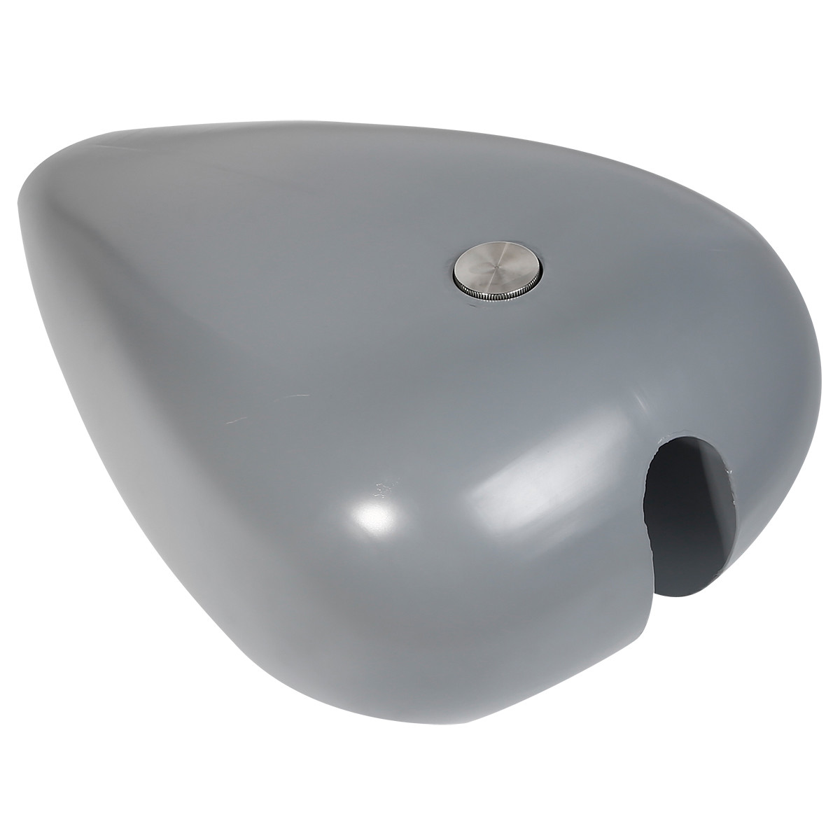 Unpainted Stretched 4.7gal. Gallon Gas Fuel Tank Fit For Harley Custom Chopper