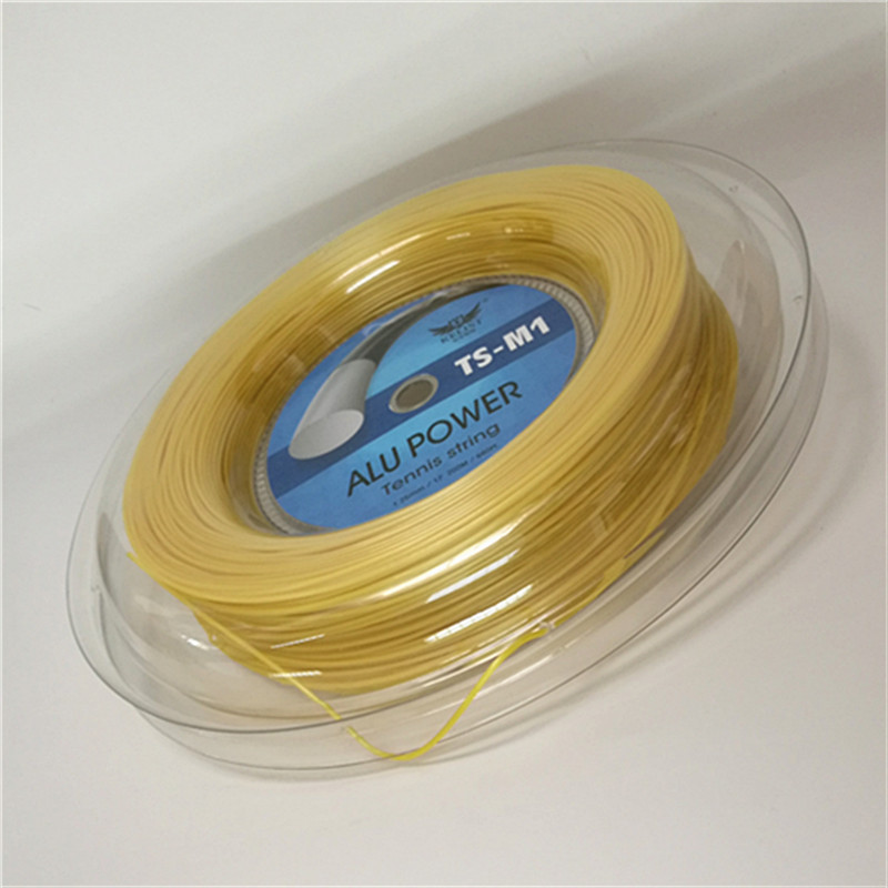 Gold reel alu power tennis racket string same as LUXILON tennis string