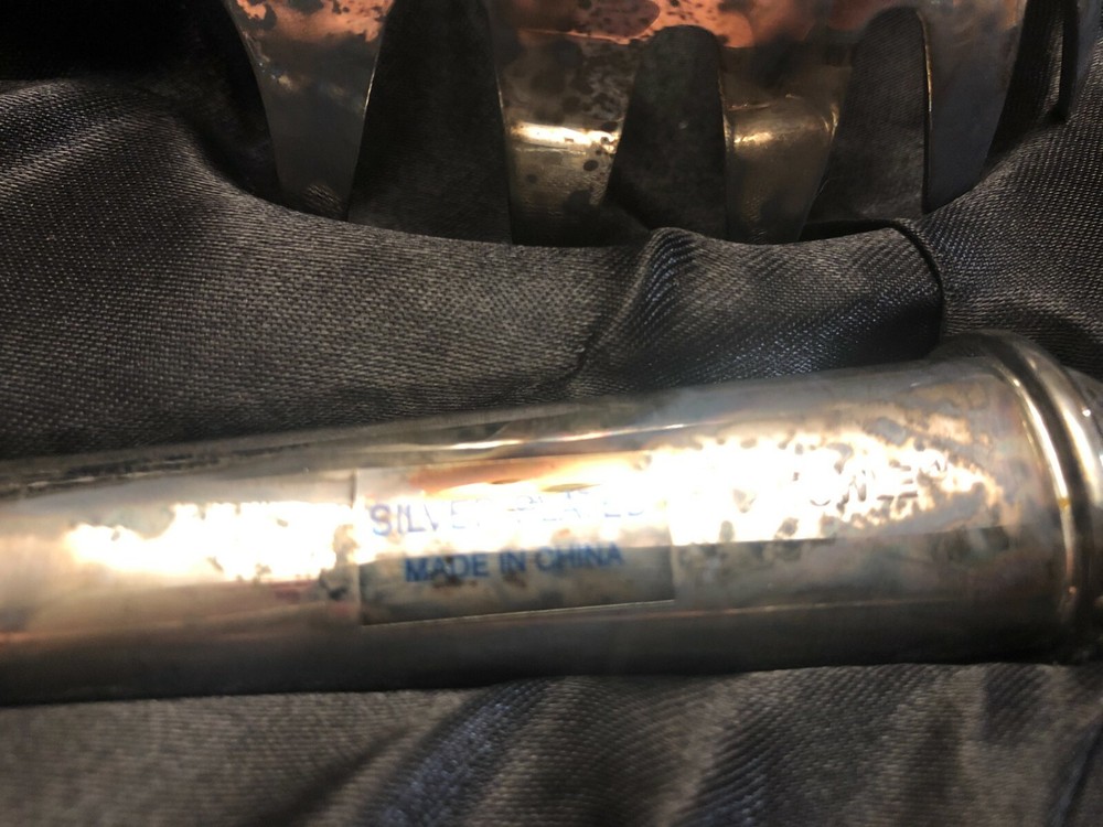 Vintage Towle Silver Plated Pasta Serving Service Set