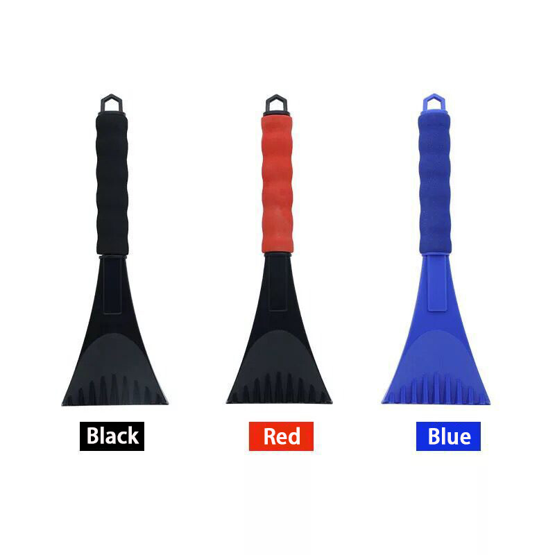 1Pc New ICE Scraper Soft Handle for CAR & VAN Windshield Snow Remover Black