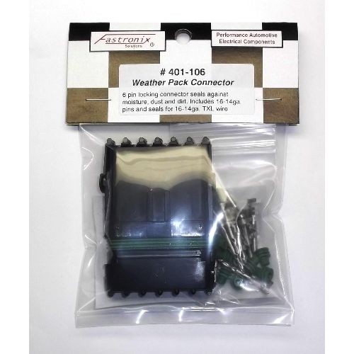Weather Pack Connector Kit (6-Pin)